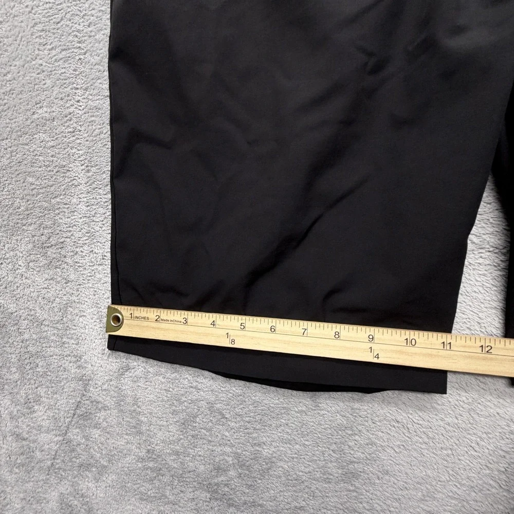 Adidas‎ Golf Shorts Mens 34 Black Bermuda Polyester Spandex Stretch